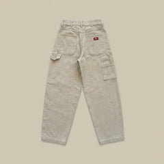 "Women's Hickory Loose Straight Carpenter Pants"