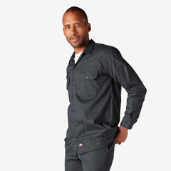 "Long Sleeve Work Shirt"
