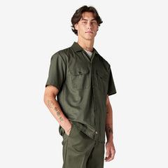 "Short Sleeve Work Shirt"