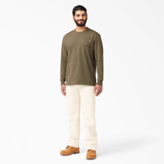 "Relaxed Fit Straight Leg Painter's Pants"