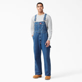 "Stonewashed Indigo Bib Overalls"