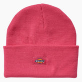 "Breast Cancer Awareness Cuffed Knit Beanie"