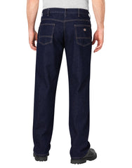 "Loose Fit Straight Leg Denim Jeans"