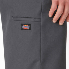 "Loose Fit Flat Front Work Shorts, 13"""