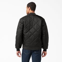 "Diamond Quilted Jacket"