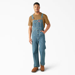 "Indigo Bib Overalls"