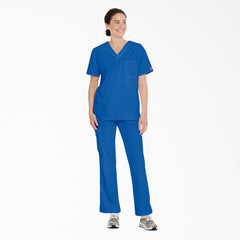 "Unisex EDS Signature V-Neck Scrub Top"