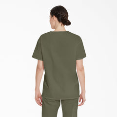 "Unisex EDS Signature V-Neck Scrub Top"
