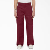 "Loose Fit Double Knee Work Pants"