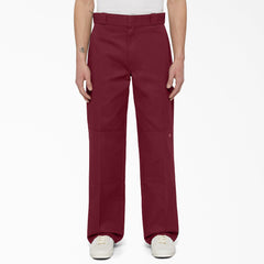 "Loose Fit Double Knee Work Pants"