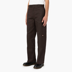 "Loose Fit Double Knee Work Pants"