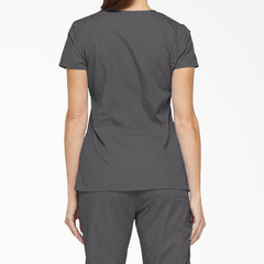 "Women's EDS Signature V-Neck Scrub Top"
