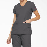 "Women's EDS Signature V-Neck Scrub Top"