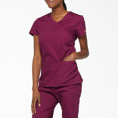 "Women's EDS Signature V-Neck Scrub Top"