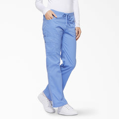 "Women's EDS Signature Drawstring Cargo Scrub Pants"