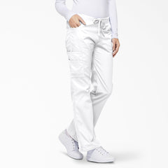 "Women's EDS Signature Drawstring Cargo Scrub Pants"