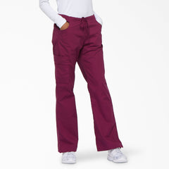 "Women's EDS Signature Drawstring Cargo Scrub Pants"