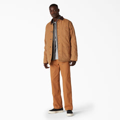 "Stonewashed Duck Lined Chore Coat"