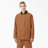 "Stonewashed Duck Unlined Chore Coat"