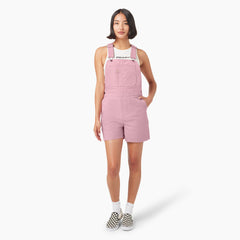 "Women's Duck Canvas Bib Shortalls, 4"""