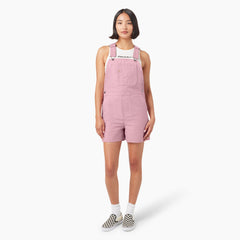 "Women's Duck Canvas Bib Shortalls, 4"""