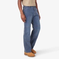 "FLEX Relaxed Fit Double Knee Jeans"