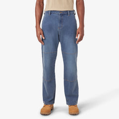 "FLEX Relaxed Fit Double Knee Jeans"