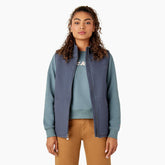 "Women's Fleece Lined Duck Canvas Vest"