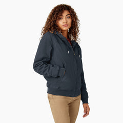 "Women's Fleece Lined Duck Canvas Jacket"