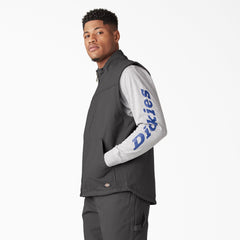 "Duck Canvas High Pile Fleece Lined Vest"