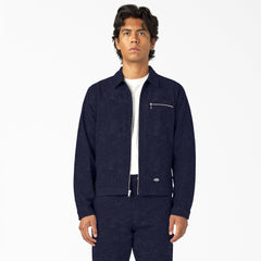 "Tonal Jacquard Eisenhower Jacket"