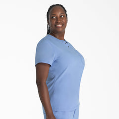 "Women's EDS NXT Henley Scrub Top"
