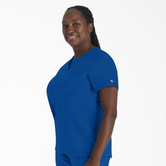 "Women's EDS NXT Henley Scrub Top"