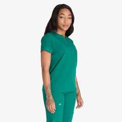 "Women's EDS NXT Henley Scrub Top"