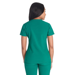"Women's EDS NXT Henley Scrub Top"