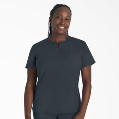 "Women's EDS NXT Henley Scrub Top"