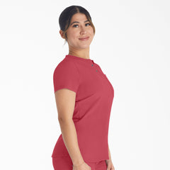 "Women's EDS NXT Henley Scrub Top"