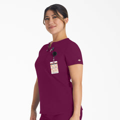"Women's EDS NXT Henley Scrub Top"