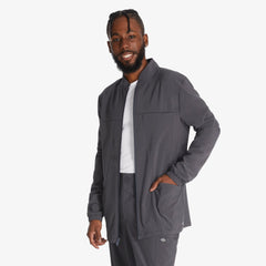 "Men's EDS Essentials Zip Front Scrub Jacket"