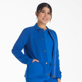 "Women's EDS NXT Zip Front Scrub Jacket"