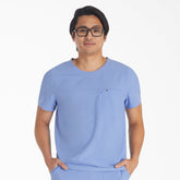 "Men's EDS NXT Round Neck Scrub Top"