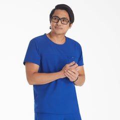 "Men's EDS NXT Round Neck Scrub Top"