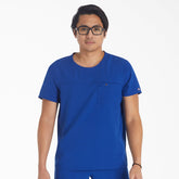 "Men's EDS NXT Round Neck Scrub Top"