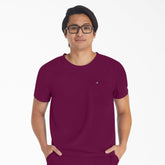 "Men's EDS NXT Round Neck Scrub Top"