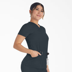"Women's EDS NXT V-Neck Scrub Top"