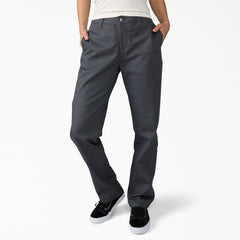 "Women's Super Flex Straight Leg Work Pants"