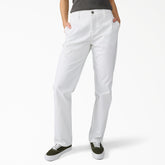 "Women's Super Flex Straight Leg Work Pants"