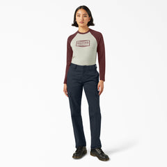 "Women's Super Flex Straight Leg Cargo Pants"