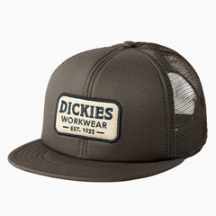"Flat Bill Trucker Hat"