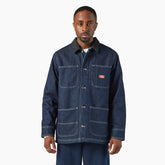 "Blanket Lined Denim Chore Coat"